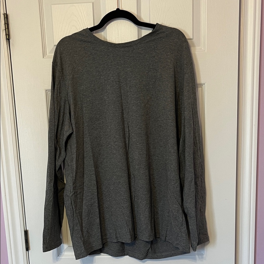 Denver Hayes Charcoal Long Sleeve Shirt